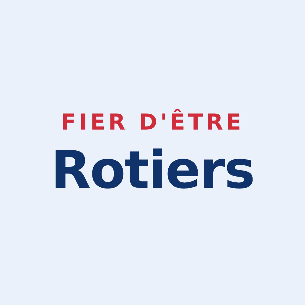 Sticker « Fier d'être Rotiers » — design pour Rots