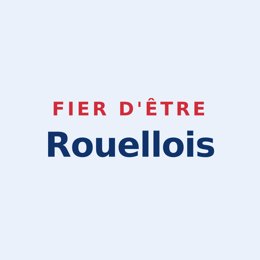 Sticker « Fier d'être Rouellois » — design pour Rouelles