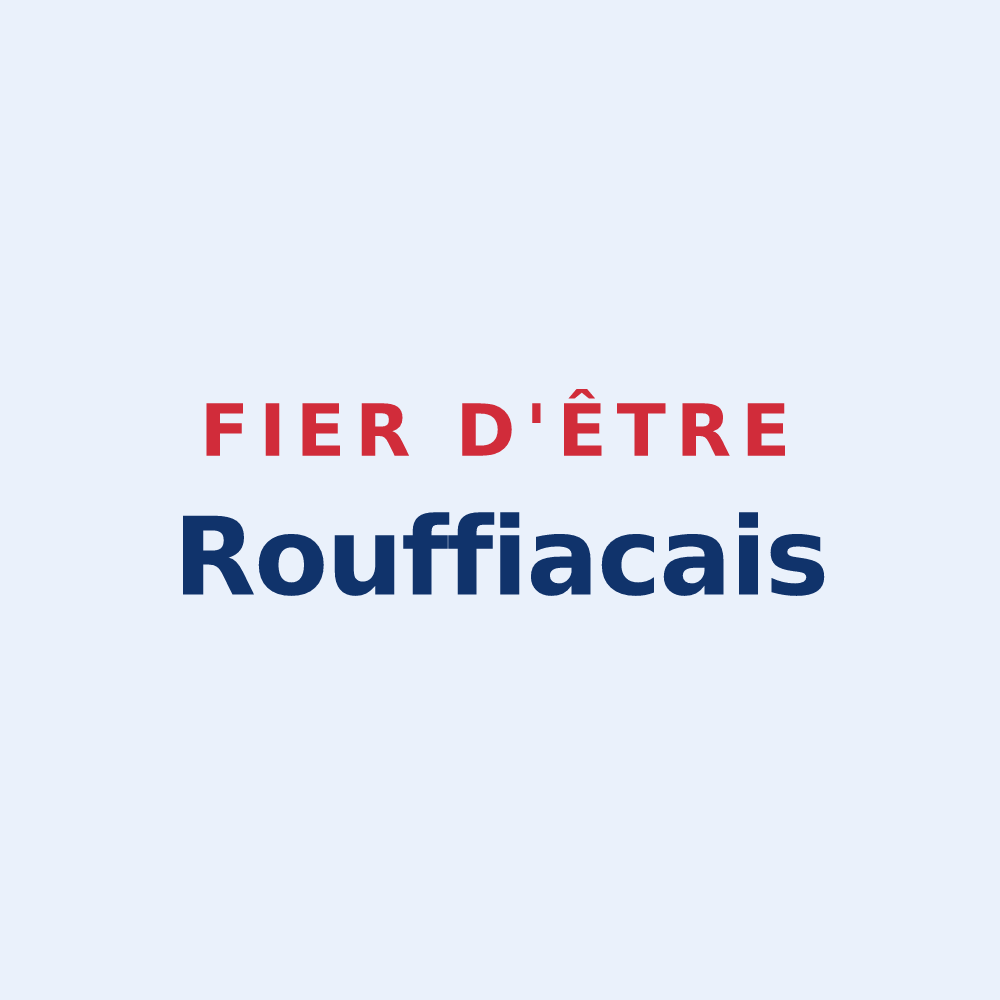 Sticker « Fier d'être Rouffiacais » — design pour Rouffiac
