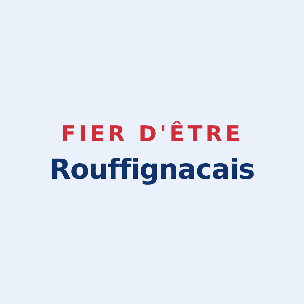 Sticker « Fier d'être Rouffignacais » — design pour Rouffignac