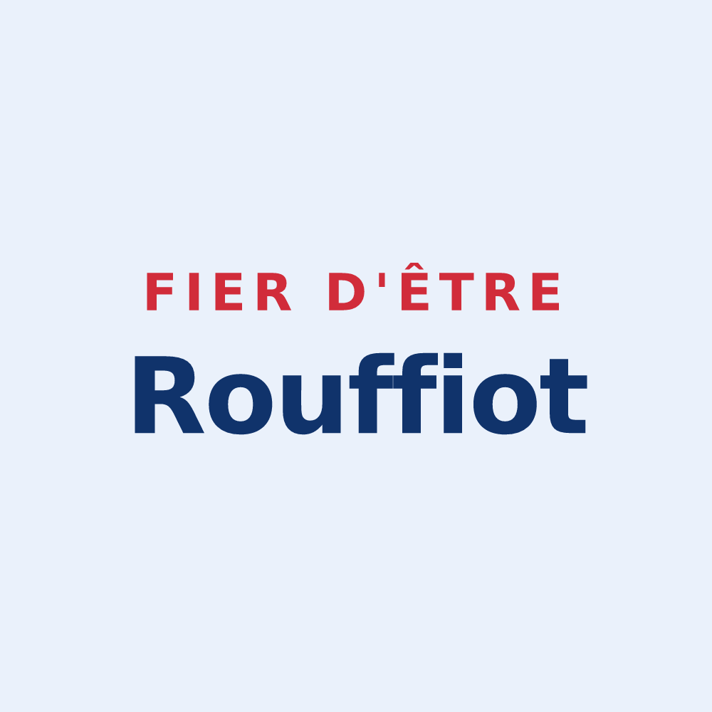 Sticker « Fier d'être Rouffiot » — design pour Rouffy