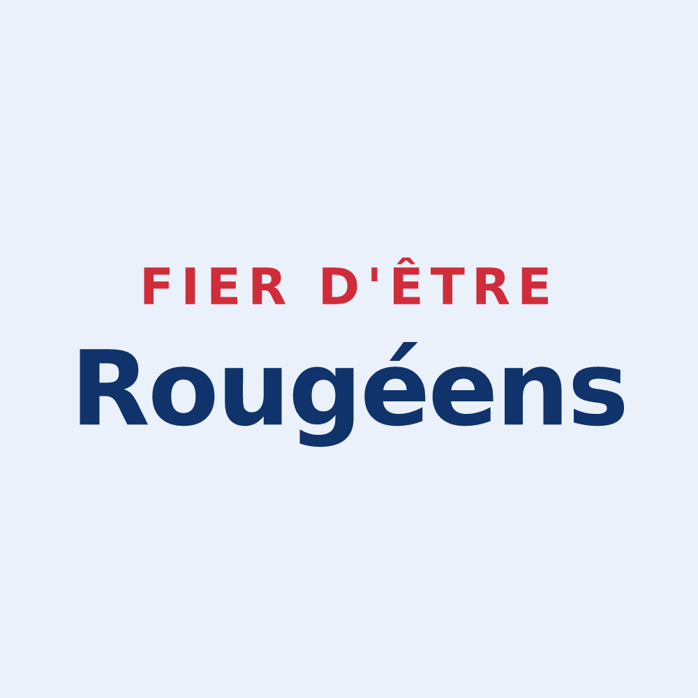Sticker « Fier d'être Rougéens » — design pour Rougé