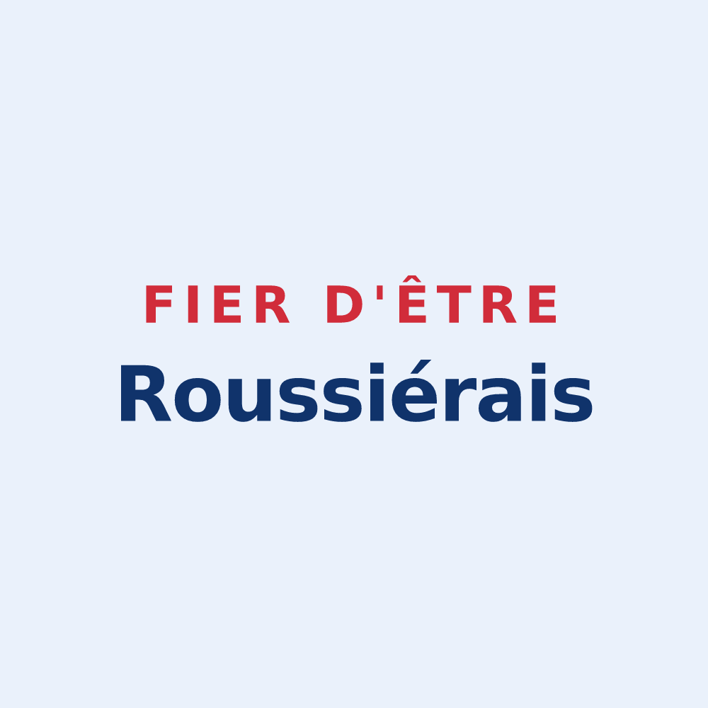 Sticker « Fier d'être Roussiérais » — design pour Roussieux