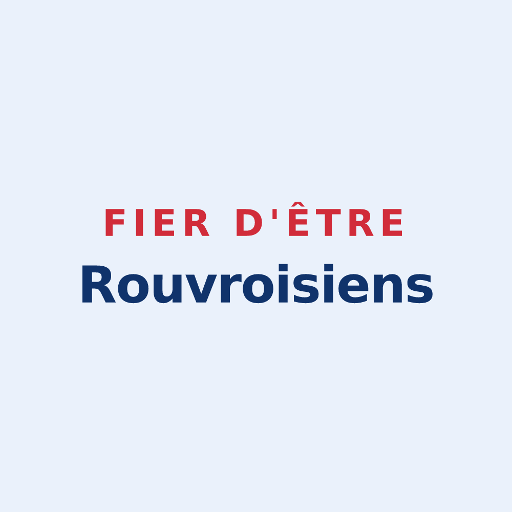 Sticker « Fier d'être Rouvroisiens » — design pour Rouvroy