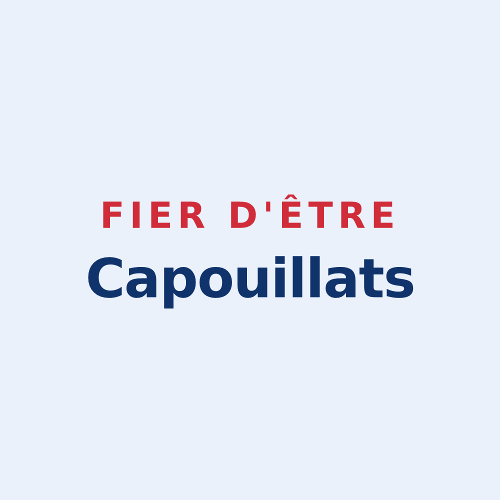Sticker « Fier d'être Capouillats » — design pour Rouvroy-Ripont