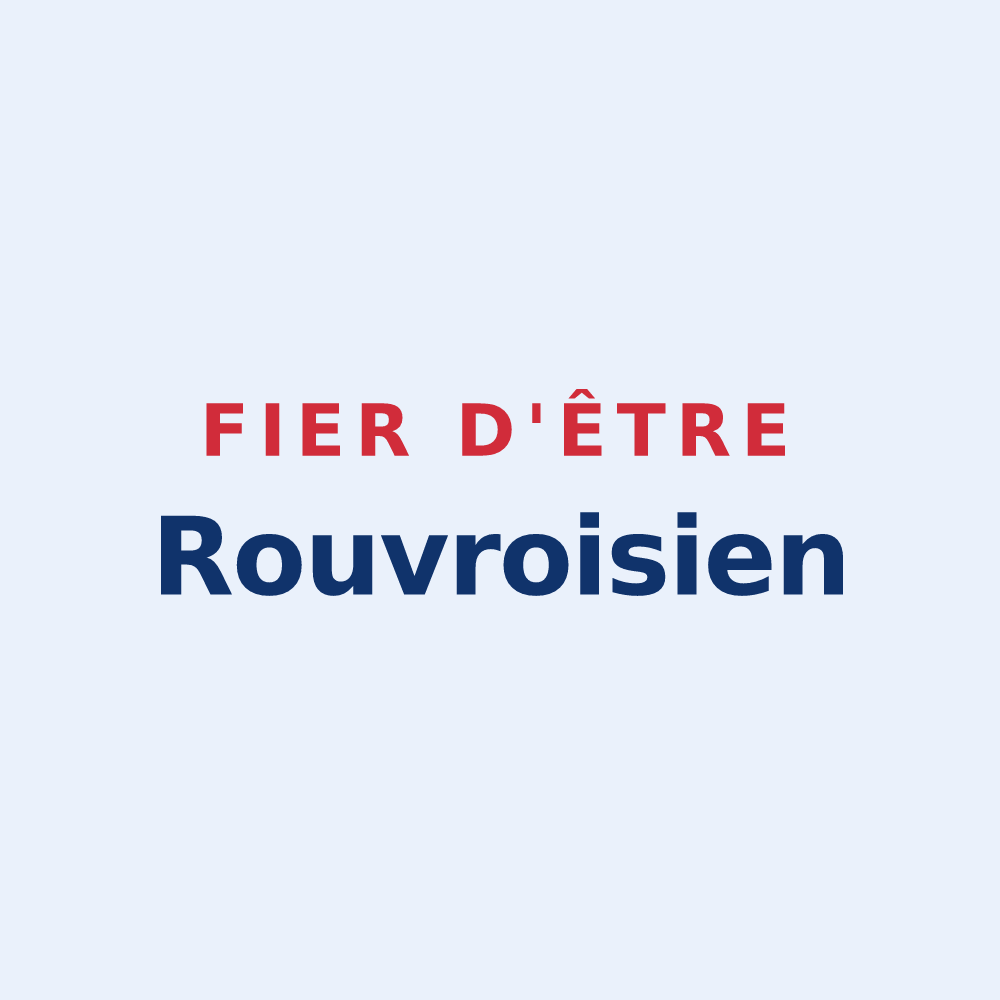 Sticker « Fier d'être Rouvroisien » — design pour Rouvroy-sur-Marne