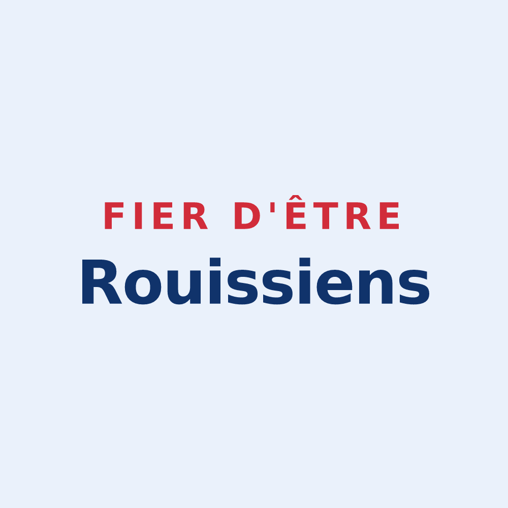 Sticker « Fier d'être Rouissiens » — design pour Rouy-le-Grand