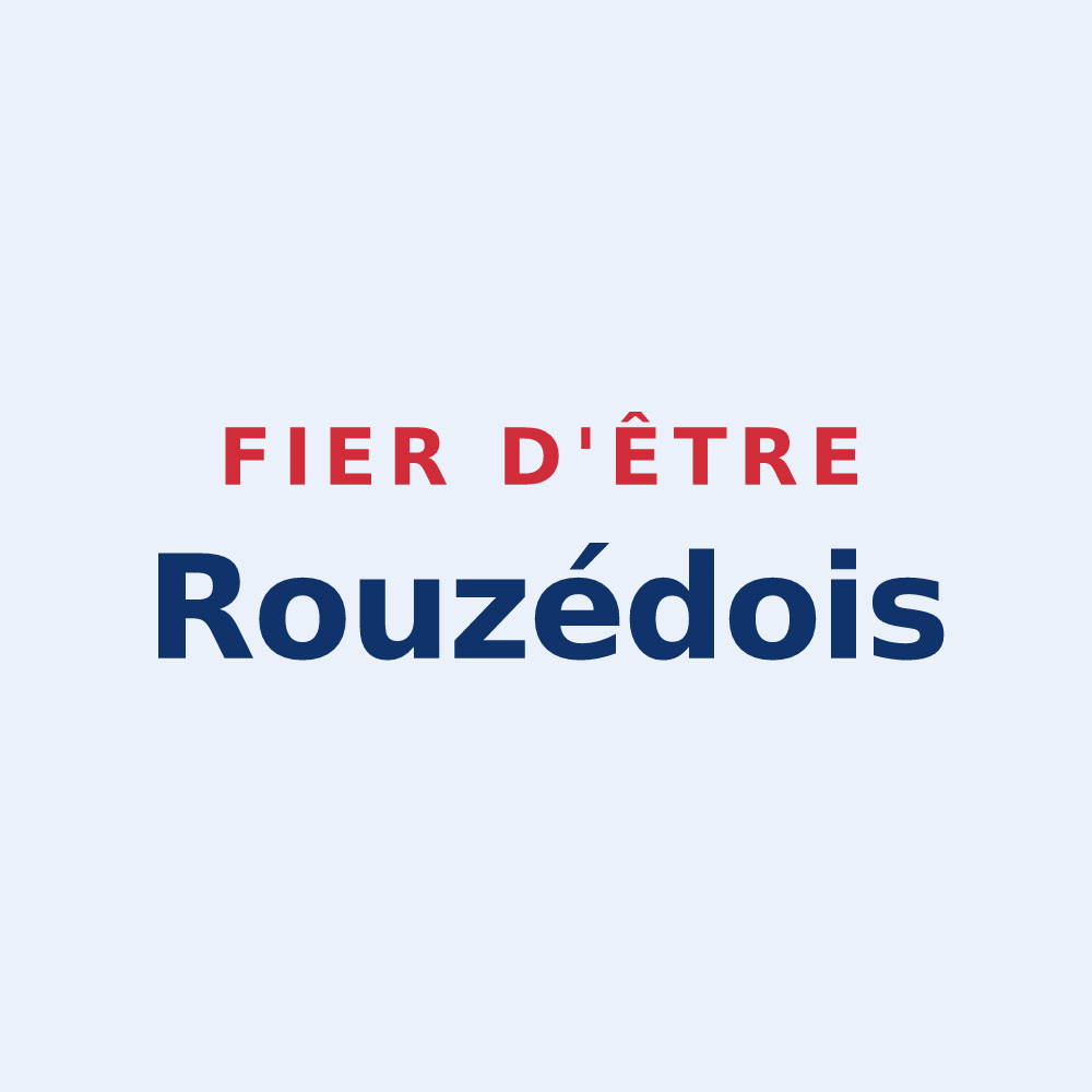 Sticker « Fier d'être Rouzédois » — design pour Rouzède