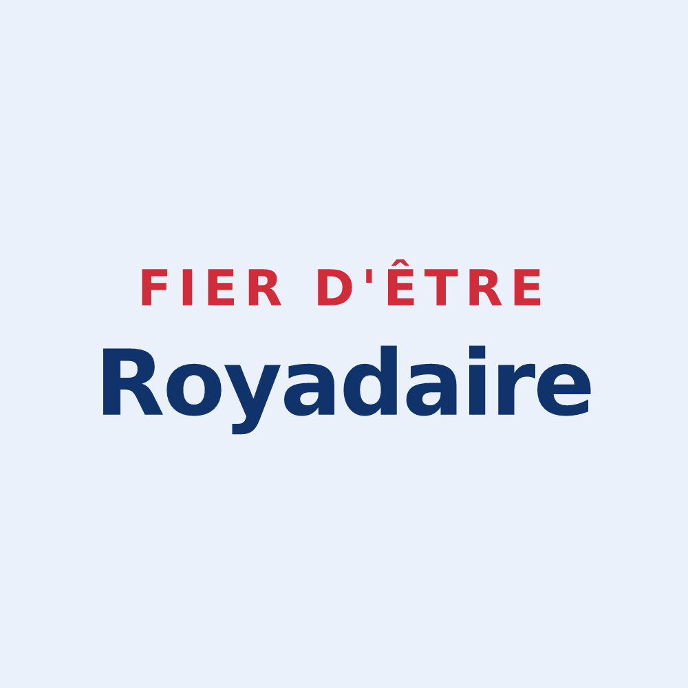 Sticker « Fier d'être Royadaire » — design pour Royat