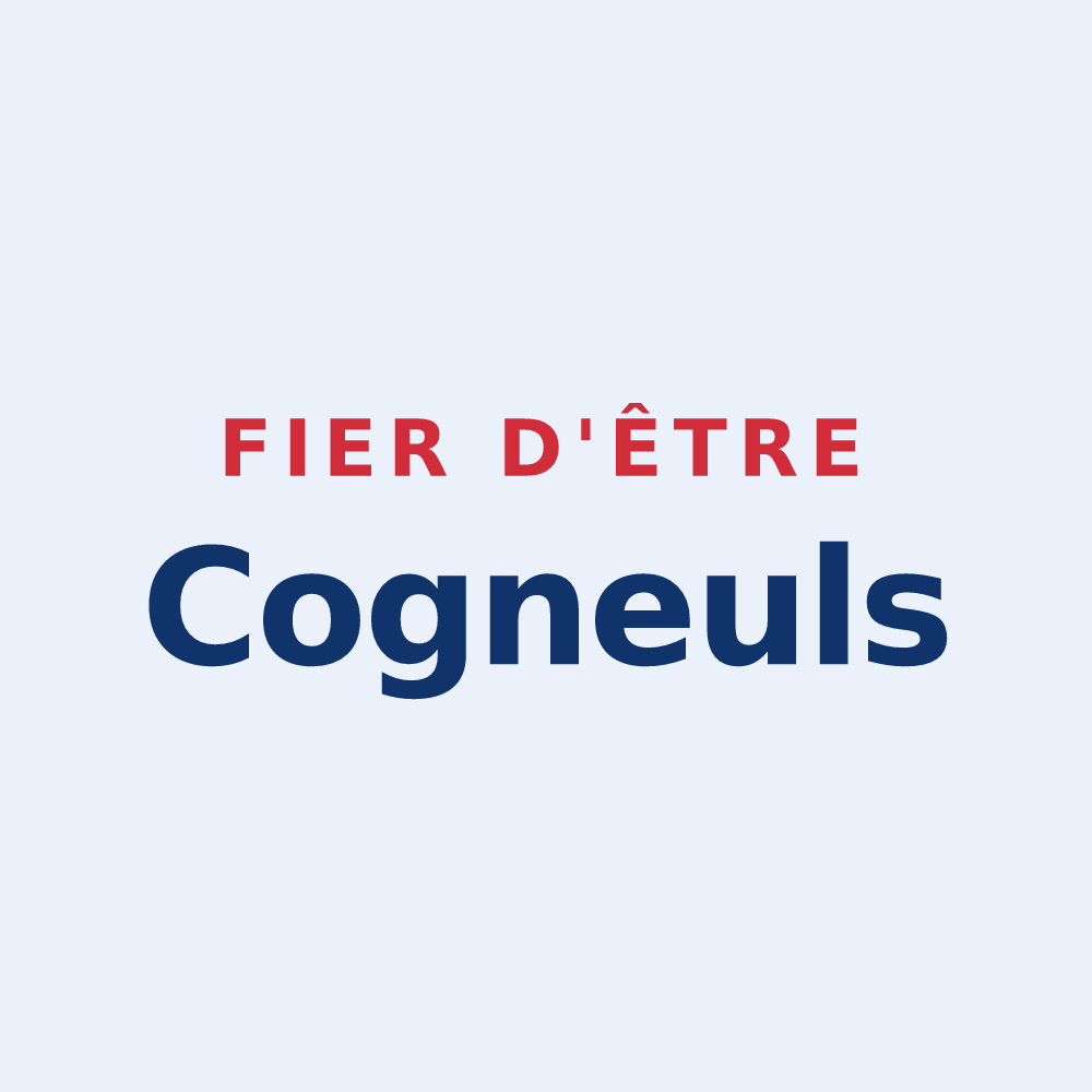 Sticker « Fier d'être Cogneuls » — design pour Rozérieulles