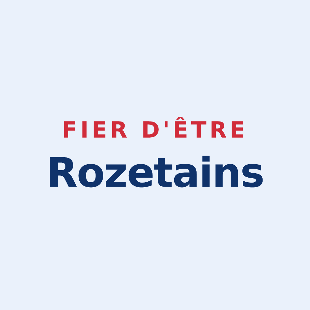 Sticker « Fier d'être Rozetains » — design pour Rozoy-le-Vieil