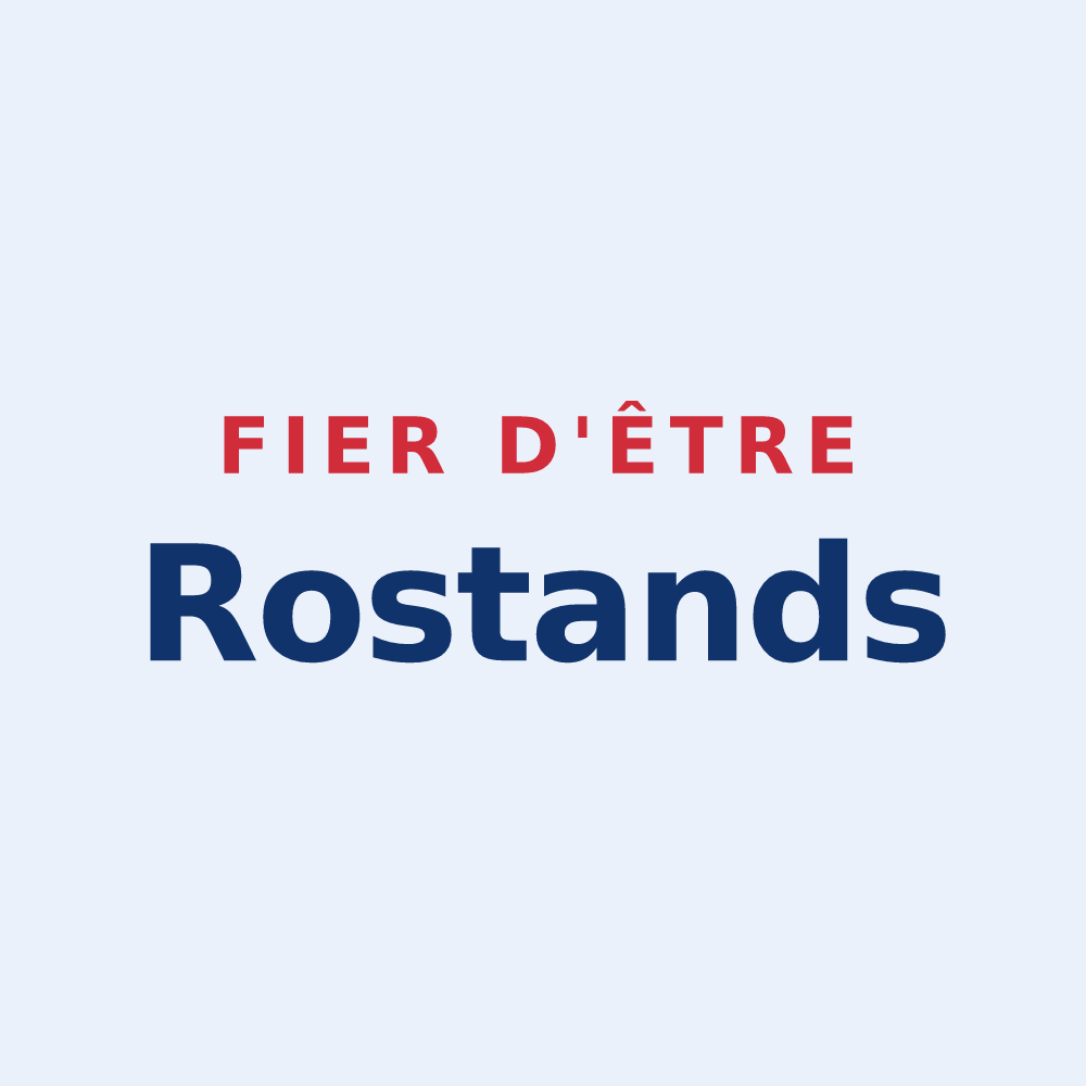 Sticker « Fier d'être Rostands » — design pour Rozoy-sur-Serre