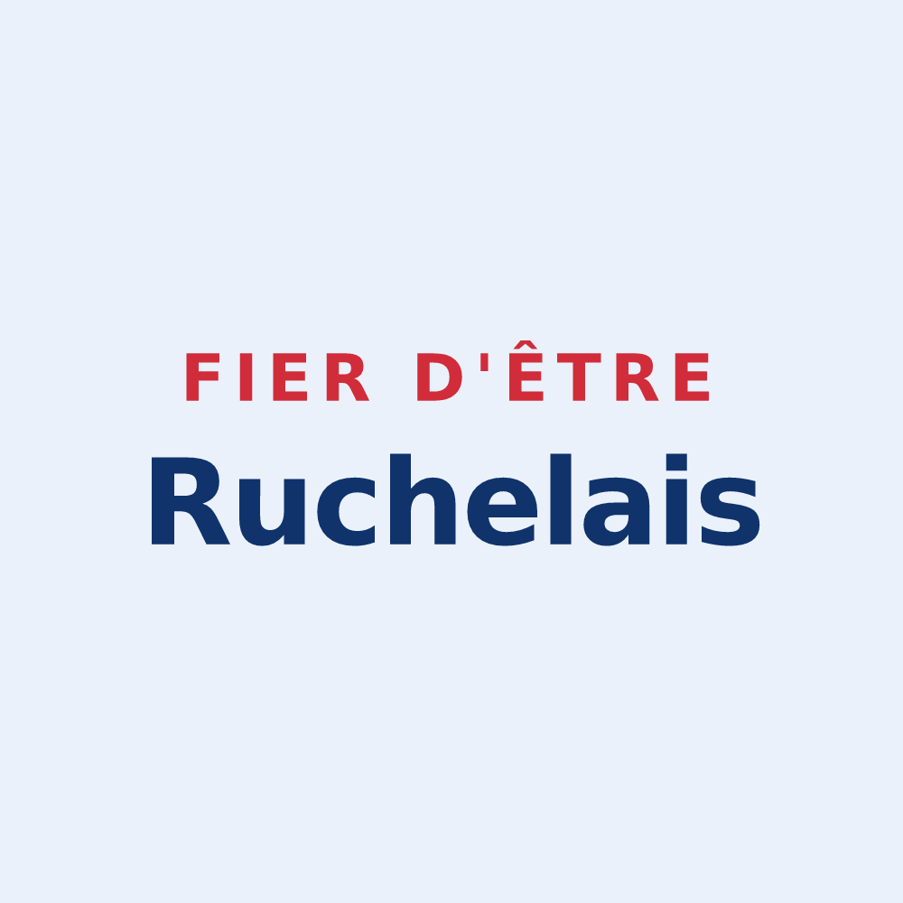 Sticker « Fier d'être Ruchelais » — design pour Ruch