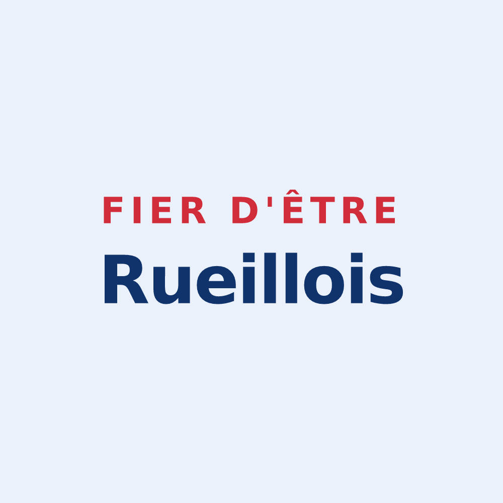 Sticker « Fier d'être Rueillois » — design pour Rueil-Malmaison