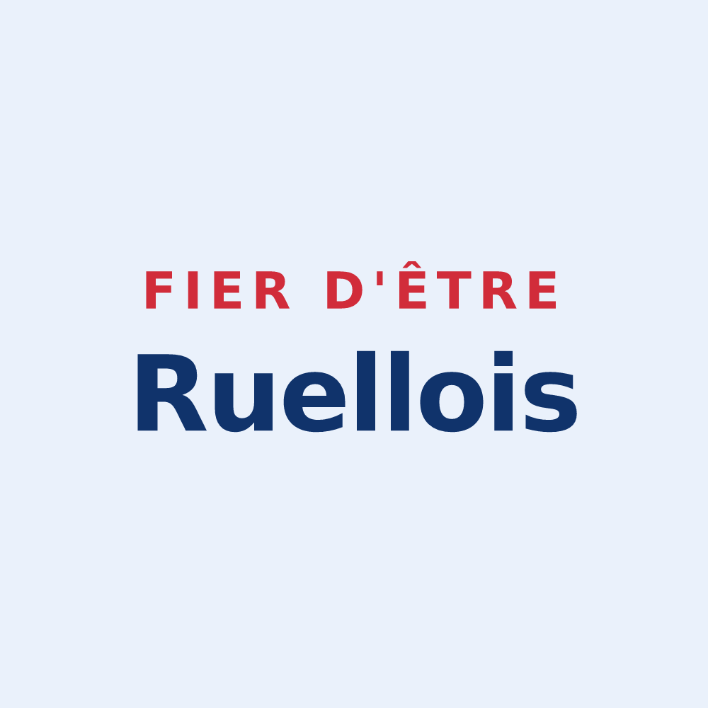 Sticker « Fier d'être Ruellois » — design pour Ruelle-sur-Touvre