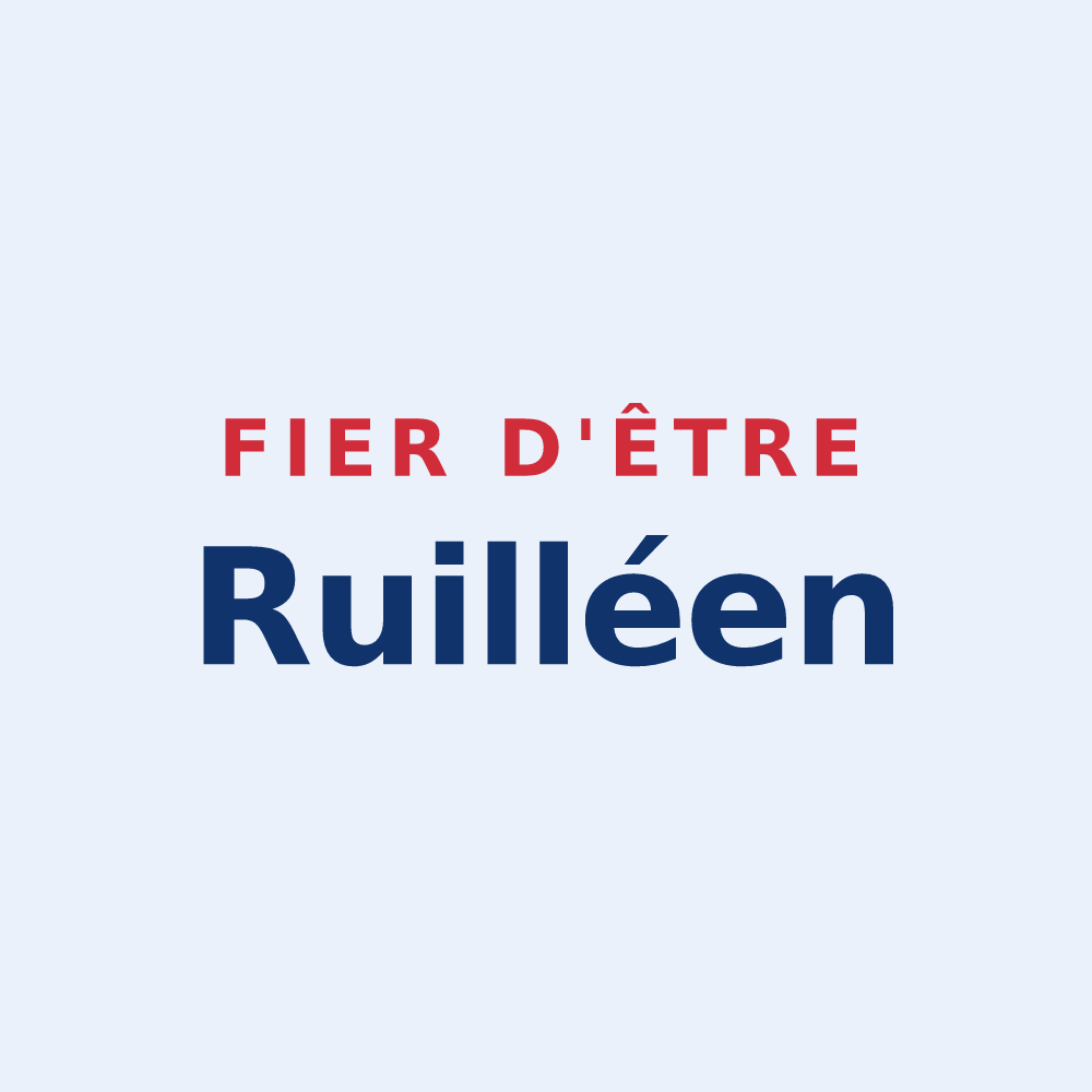 Sticker « Fier d'être Ruilléen » — design pour Ruillé-en-Champagne