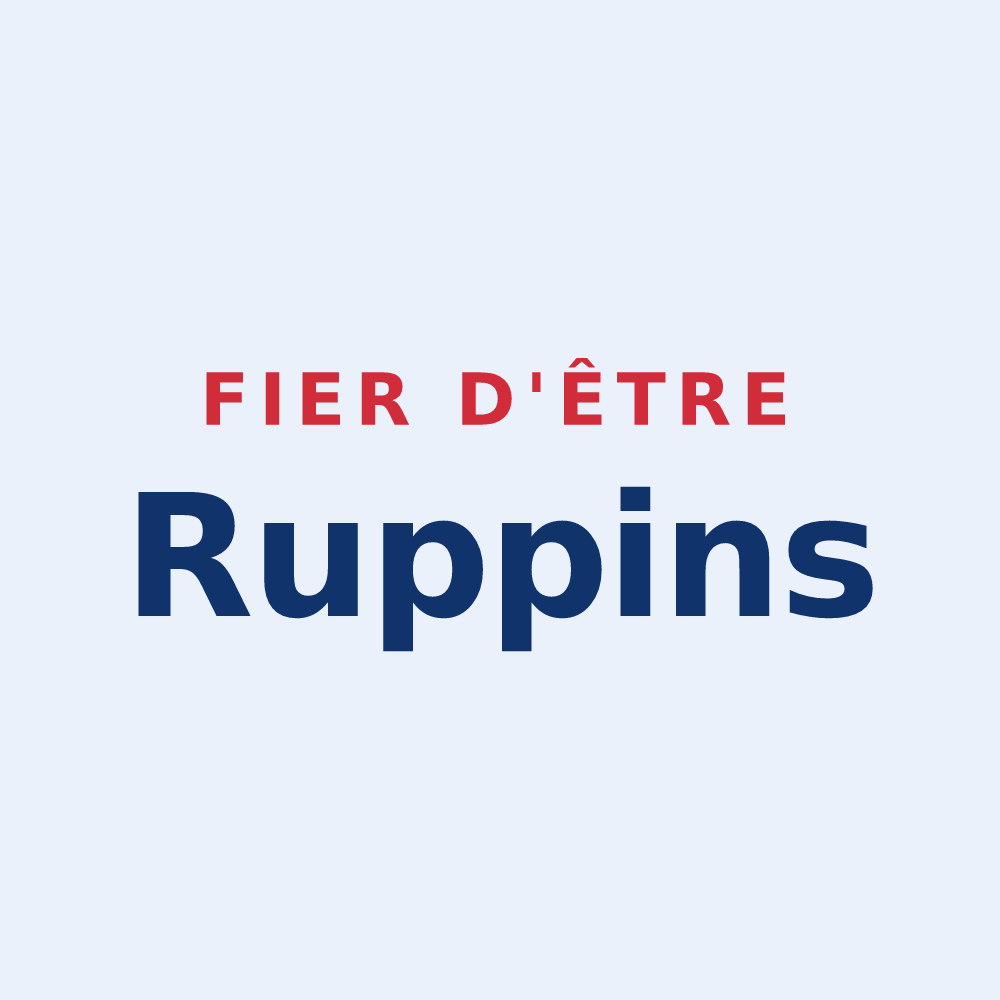 Sticker « Fier d'être Ruppins » — design pour Ruppes