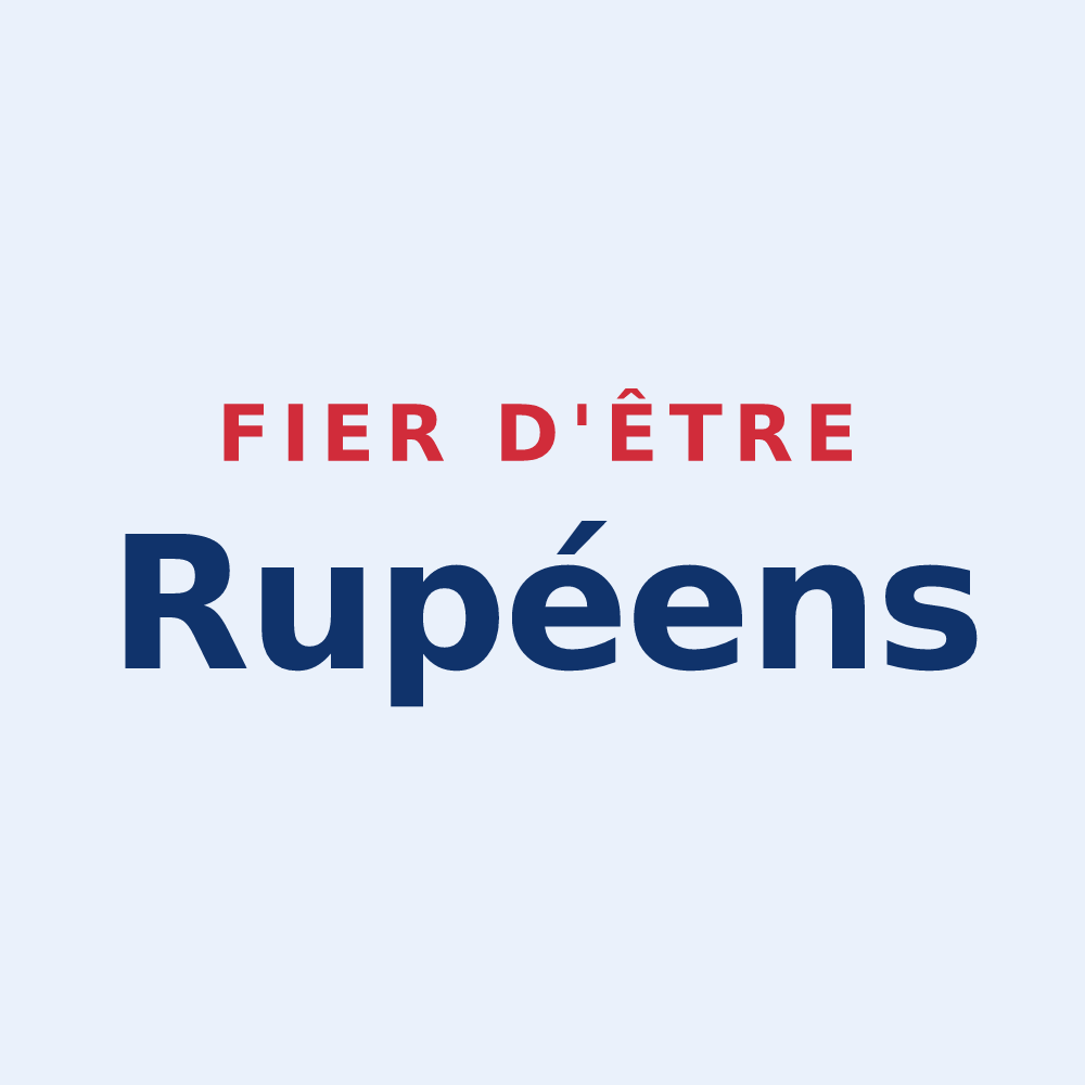 Sticker « Fier d'être Rupéens » — design pour Rupt