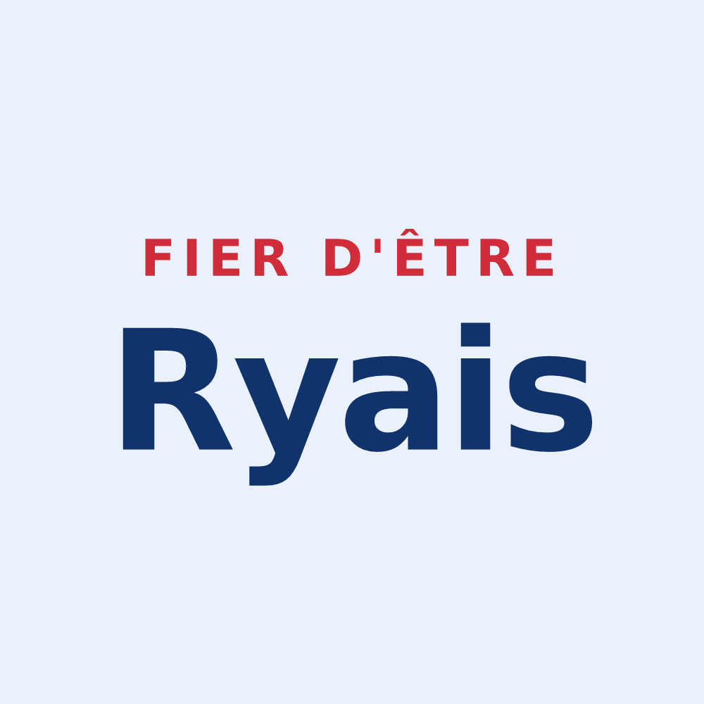 Sticker « Fier d'être Ryais » — design pour Ry