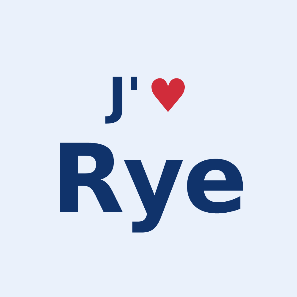 Sticker personnalisé Rye — design J'aime Rye