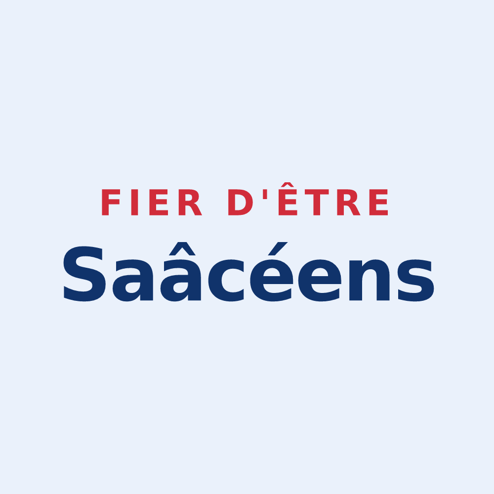 Sticker « Fier d'être Saâcéens » — design pour Saâcy-sur-Marne