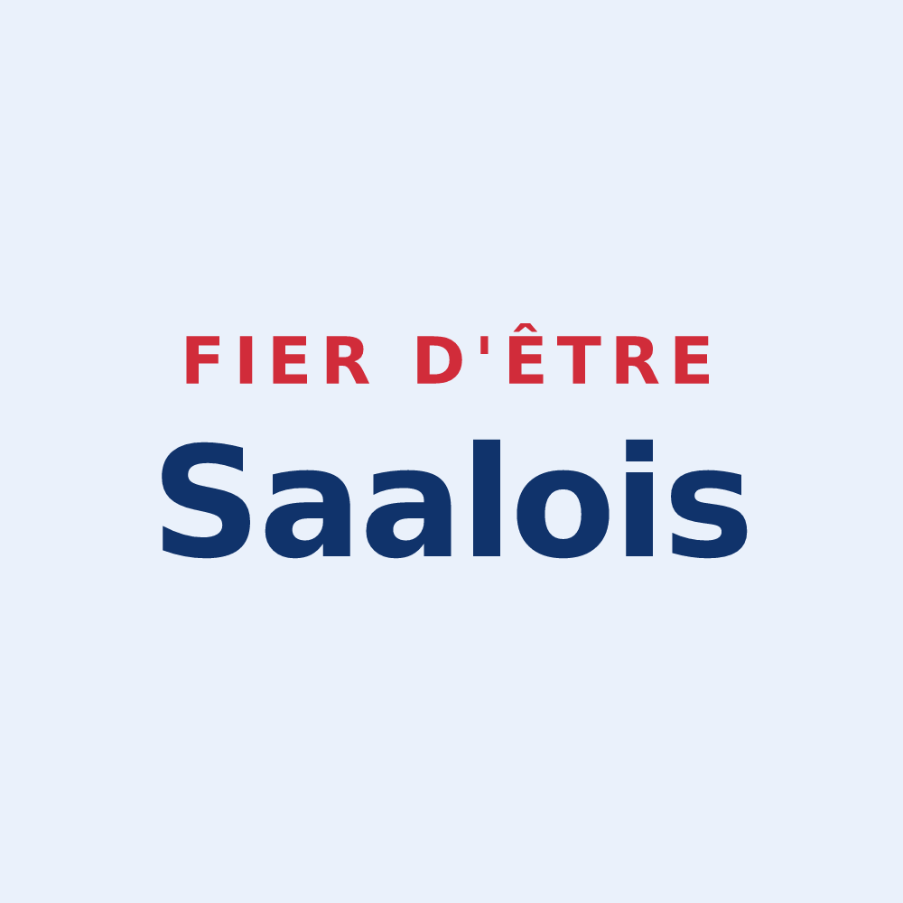Sticker « Fier d'être Saalois » — design pour Saales