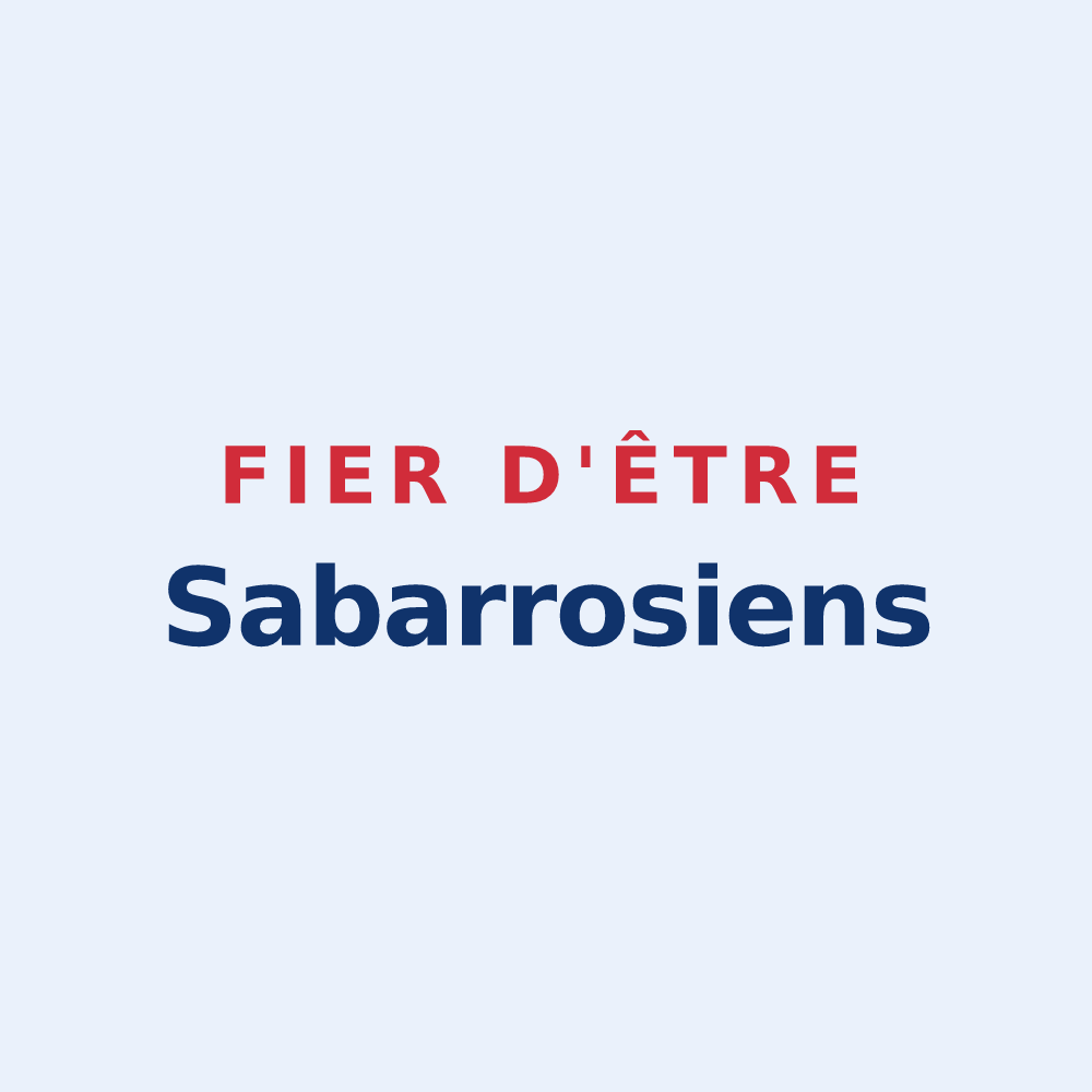 Sticker « Fier d'être Sabarrosiens » — design pour Sabarros