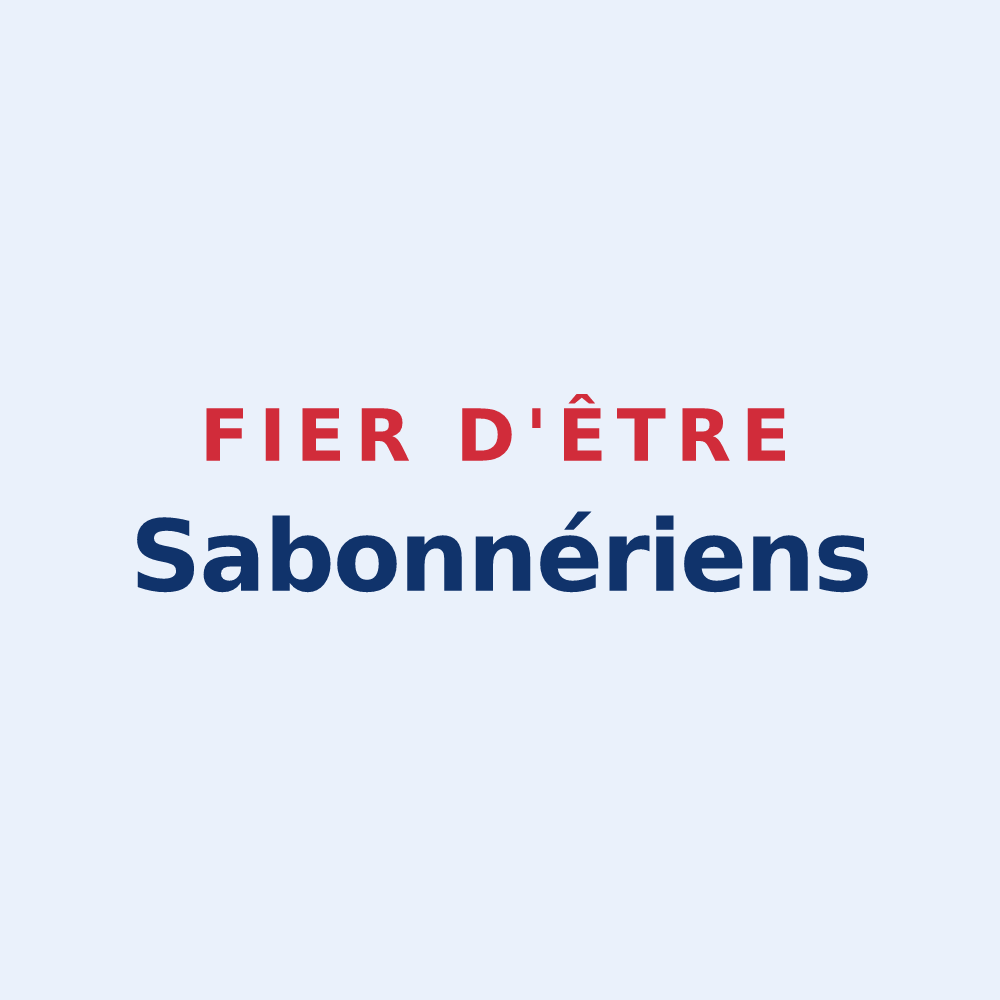 Sticker « Fier d'être Sabonnériens » — design pour Sabonnères