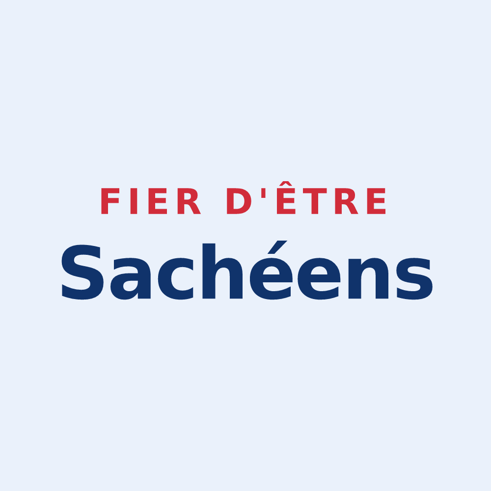 Sticker « Fier d'être Sachéens » — design pour Saché
