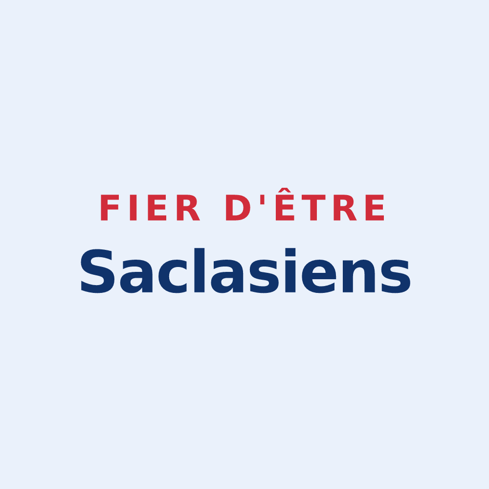 Sticker « Fier d'être Saclasiens » — design pour Saclas