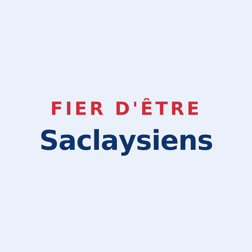 Sticker « Fier d'être Saclaysiens » — design pour Saclay