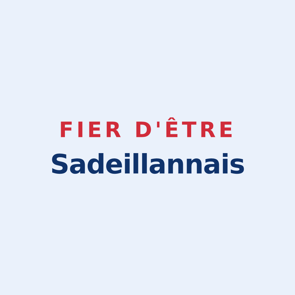 Sticker « Fier d'être Sadeillannais » — design pour Sadeillan