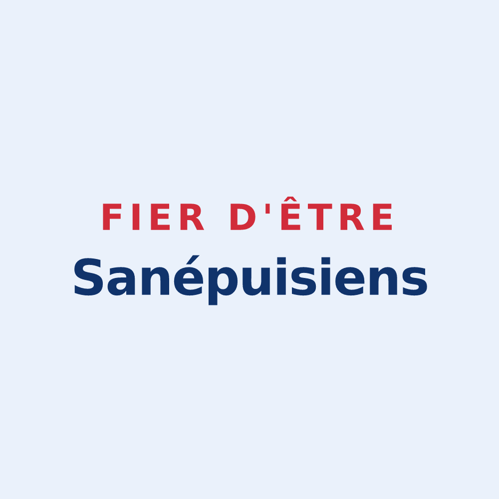 Sticker « Fier d'être Sanépuisiens » — design pour Sainpuits