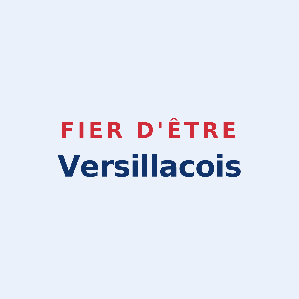 Sticker « Fier d'être Versillacois » — design pour Saint-Agnant-de-Versillat