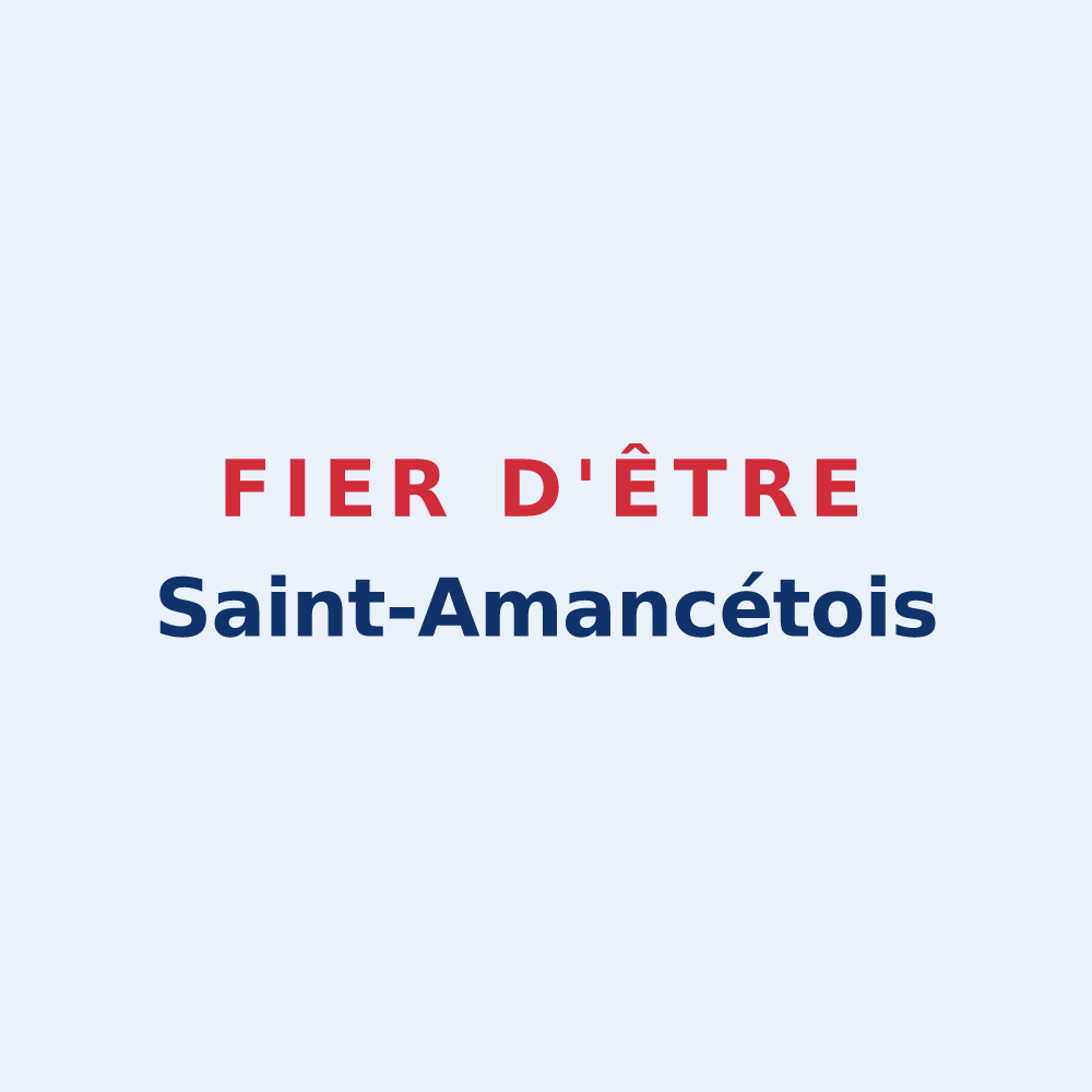 Sticker « Fier d'être Saint-Amancétois » — design pour Saint-Amancet