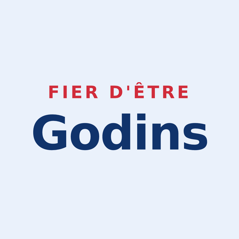 Sticker « Fier d'être Godins » — design pour Saint-Amand-sur-Fion