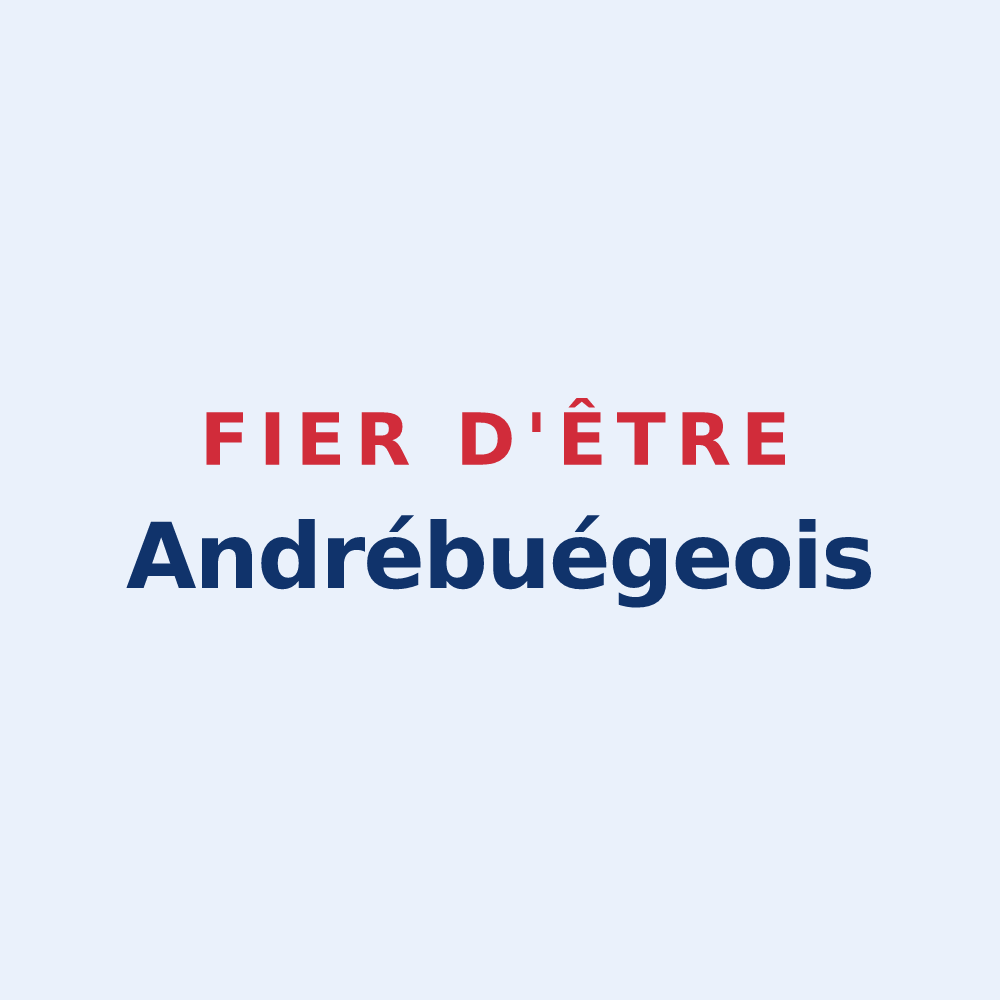Sticker « Fier d'être Andrébuégeois » — design pour Saint-André-de-Buèges