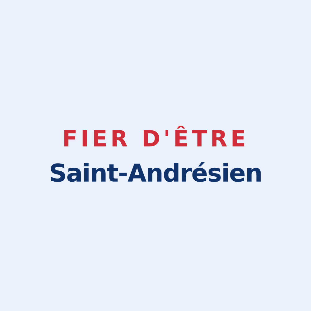 Sticker « Fier d'être Saint-Andrésien » — design pour Saint-André-de-Seignanx