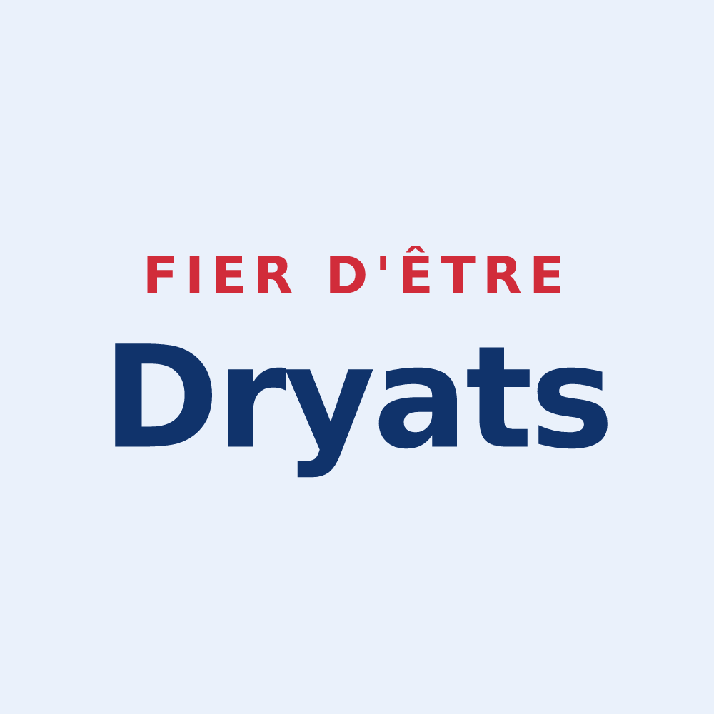 Sticker « Fier d'être Dryats » — design pour Saint-André-les-Vergers