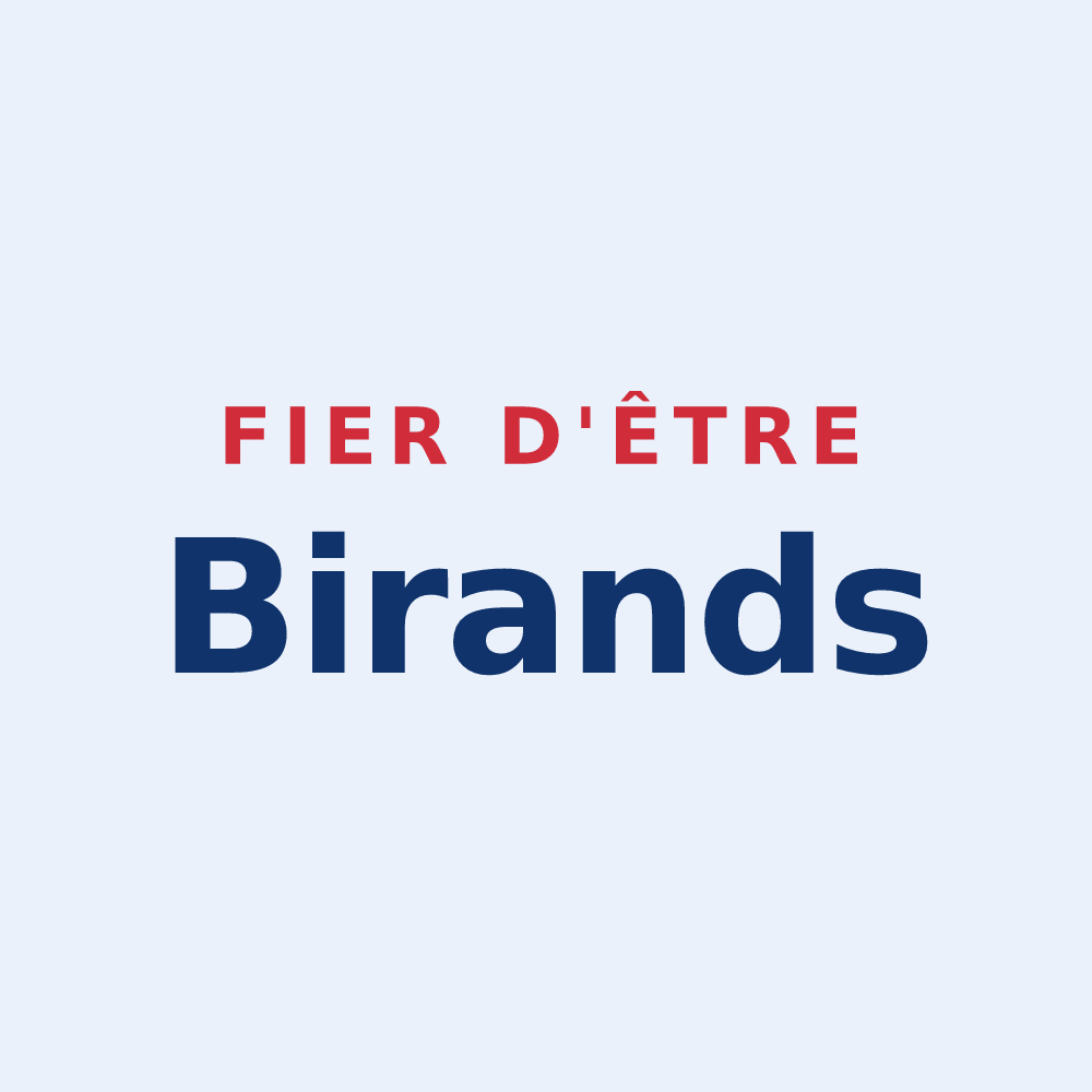 Sticker « Fier d'être Birands » — design pour Saint-Angel