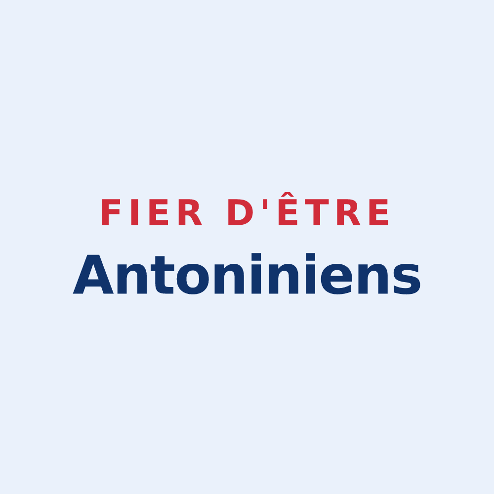 Sticker « Fier d'être Antoniniens » — design pour Saint-Antonin-de-Sommaire