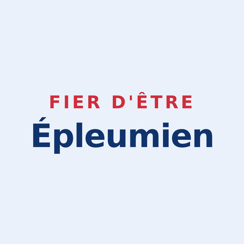 Sticker « Fier d'être Épleumien » — design pour Saint-Apollinaire