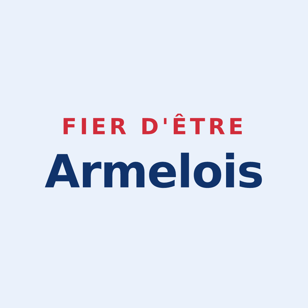 Sticker « Fier d'être Armelois » — design pour Saint-Armel