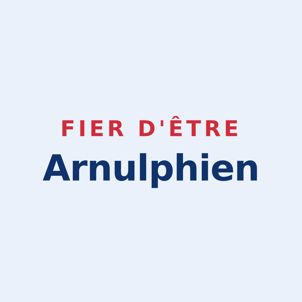 Sticker « Fier d'être Arnulphien » — design pour Saint-Arnoult