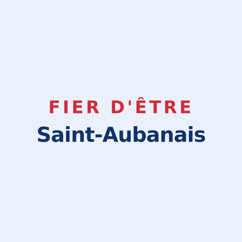 Sticker « Fier d'être Saint-Aubanais » — design pour Saint-Auban