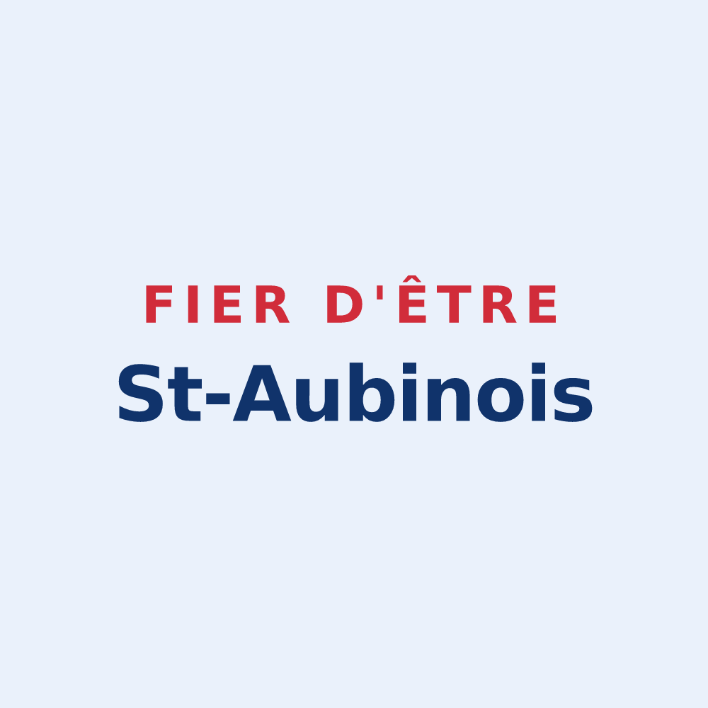 Sticker « Fier d'être St-Aubinois » — design pour Saint-Aubin