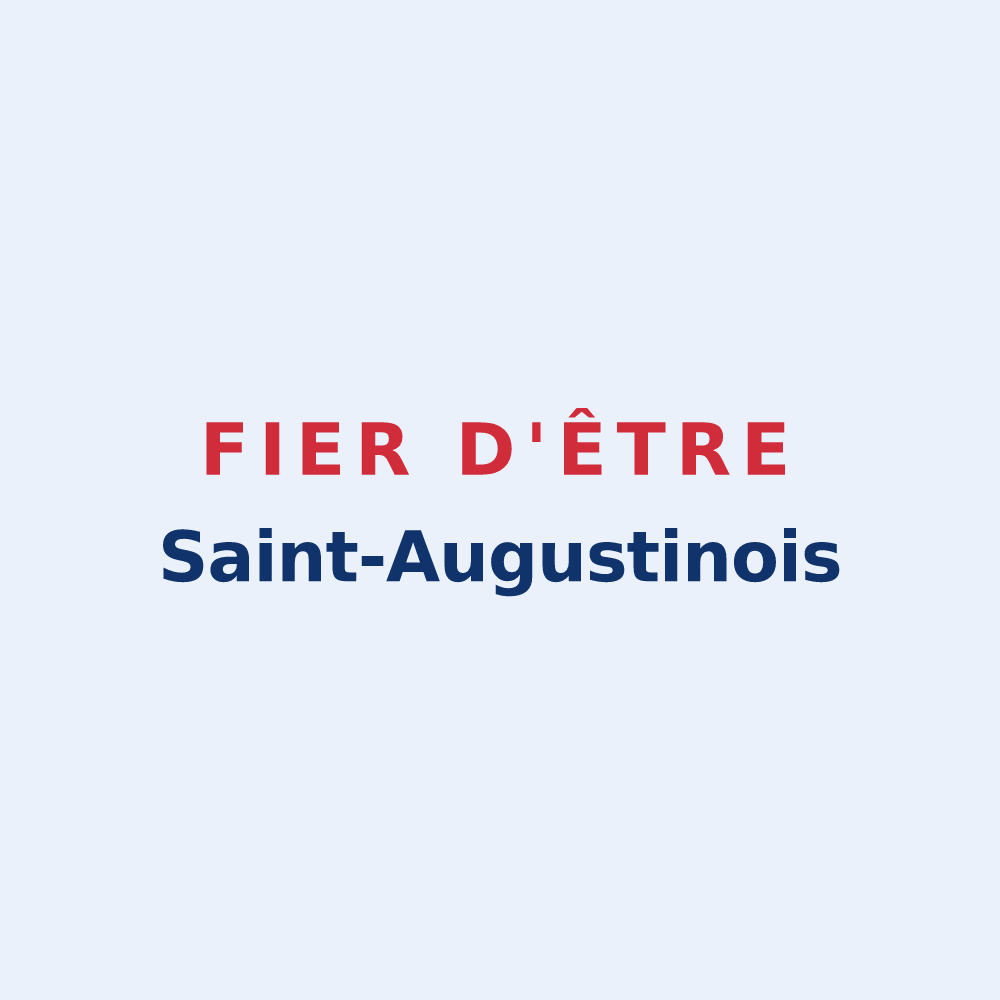 Sticker « Fier d'être Saint-Augustinois » — design pour Saint-Augustin