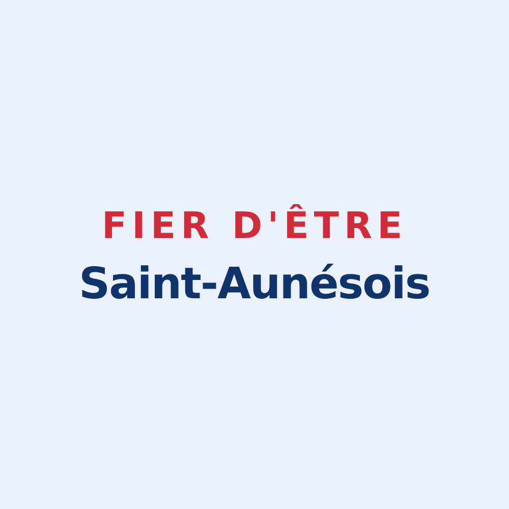 Sticker « Fier d'être Saint-Aunésois » — design pour Saint-Aunès