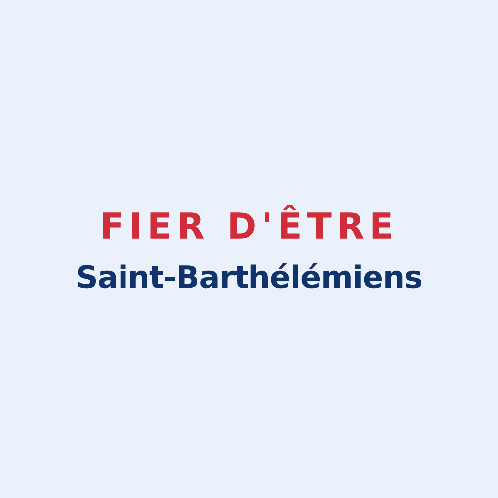 Sticker « Fier d'être Saint-Barthélémiens » — design pour Saint-Barthélemy-le-Meil