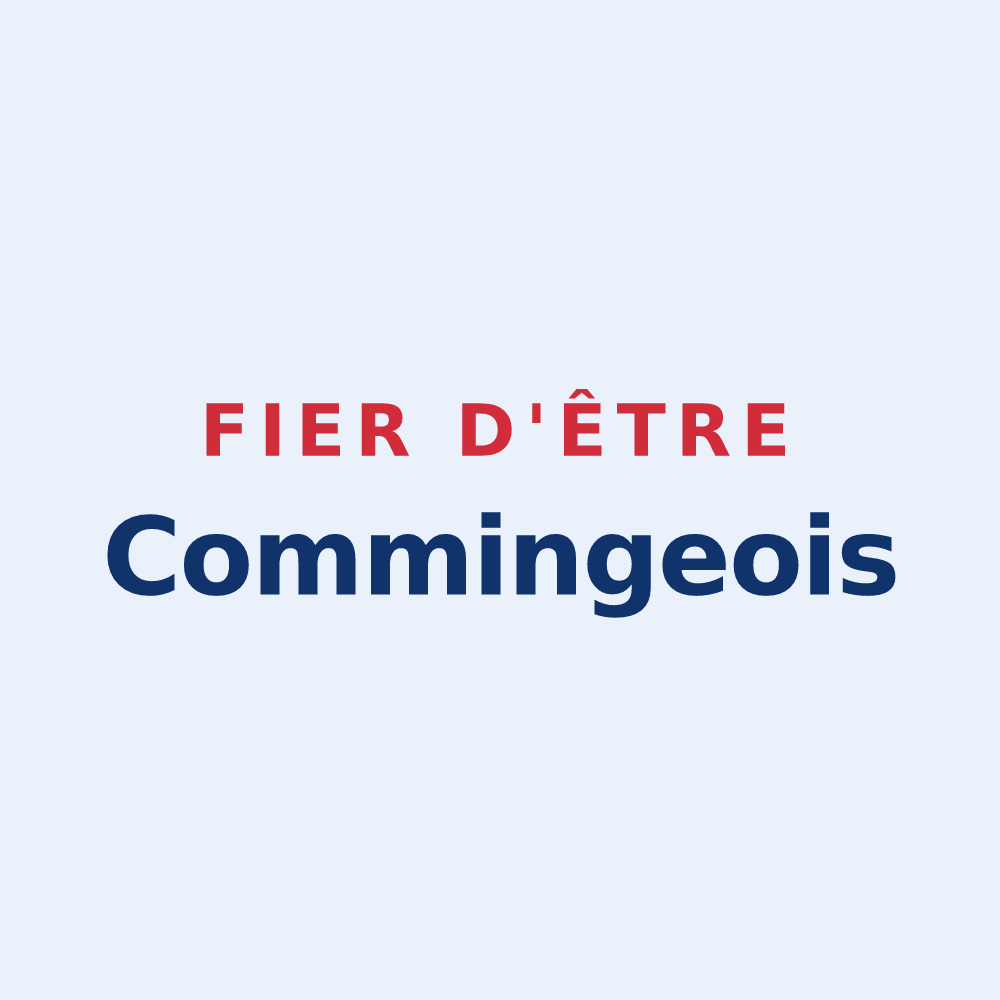 Sticker « Fier d'être Commingeois » — design pour Saint-Bertrand-de-Comminges
